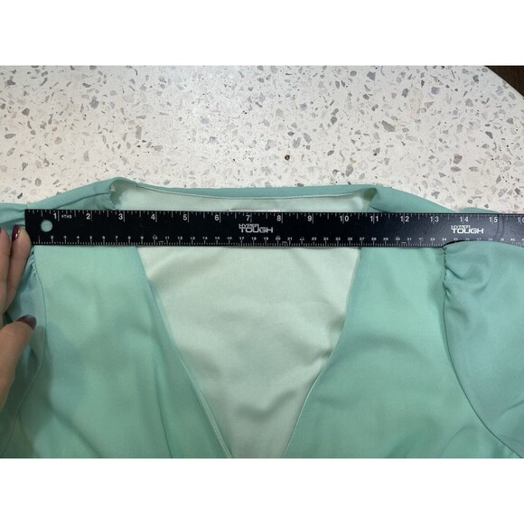 Rainbow Beach Women Size S Hi Lo Maxi Dress Bohemian Champagne & Strawberry Boho - Picture 8 of 14